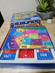 Great States Board Game Trivia Geography 2-6 Player 7+ Years