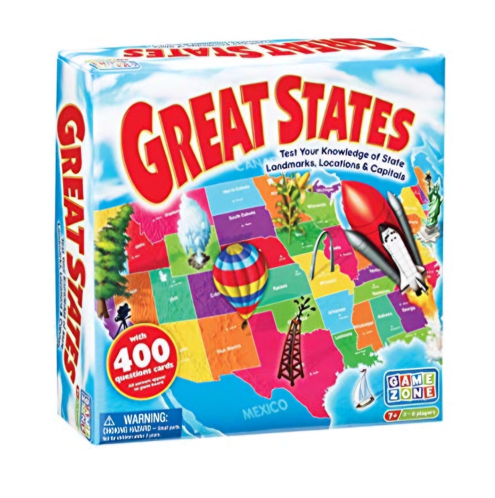 Great States Board Game Complete By Game Zone