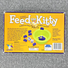 Feed the Kitty by Gamewright 2017 Wooden Complete Game