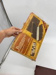 Vintage Rummy-O Tile Game Cardinal Faux Leather Case Complete Instructions