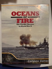 Compass Games Oceans of Fire: The Pacific Theater in WW2, Sealed in box.