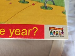 Holiday Hop Board Game By Liberty Games RARE !!
