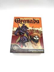 Granada Last Stand of The Moors 1482-1492 Board Game Compass Games 2020 Open Box