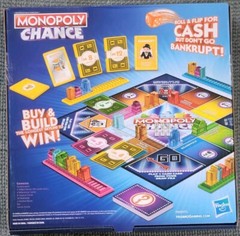 Monopoly Chance Board Game 2023 Hasbro Parker Brothers Plays In 20 Minutes