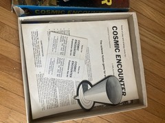 EON Games Cosmic Encounter Boxed Game Lot with Expansions Vintage rpg