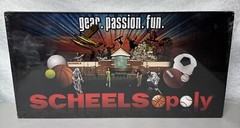 Scheelsopoly ~ Sporting Goods Co. ~ Board Game (2-6 Players) NEW Sealed Game