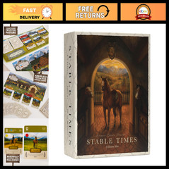 Family Card Game – Cozy Board Game for Kids & Adults, Unique Horses, 1-5 Players