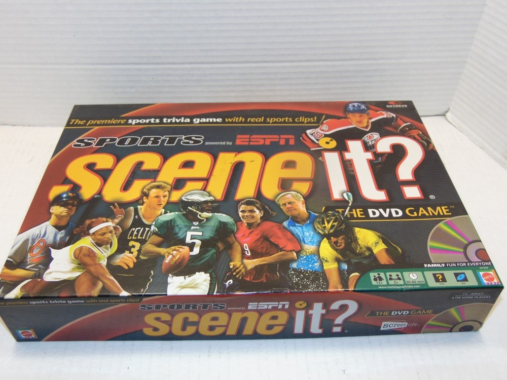 SCENE IT? SPORTS Powered by ESPN The DVD Game Sports Trivia