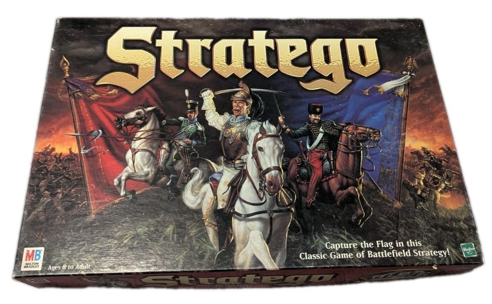 Vintage 1999 Stratego Board Game by Milton Bradley Complete Great Condition