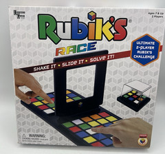 Rubik’s Race Board Game 2 Player Puzzle Challenge Complete University Games