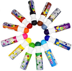 Bingo Daubers Dot Markers – Mixed Colors Set of 24 Pack-12Colors