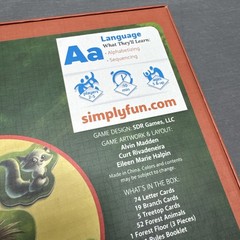 Simply Fun Boardgame Alphabet Wood Learning Game For Ages 5 And Up