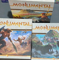 Funforge Monumental lot with core + 2 expansions
