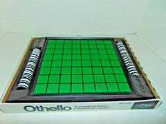Vintage, Othello Pressman, 1990, Version Strategic Board Game, Complete