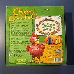 Chicken Cha Cha Cha Board Game 100% COMPLETE Zicke Zacks Rio Grande Games