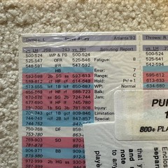 1993 Pursue The Pennant Baseball 1992 Season Cards Set Factory Sealed Uncut RARE