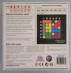 The Genius Square Game SmartGames STEM Puzzle Excellent Complete Condition