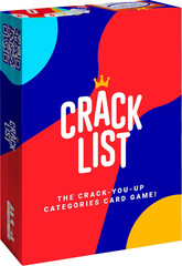 Crack List – the Crack-You-Up Categories Card Game | 2+ Players | Quick and Hila