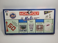 New York Mets Monopoly Board Game – Collector’s Edition, 2001