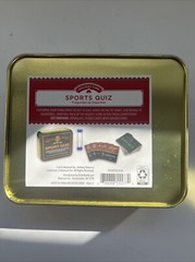 Championship Sport Quiz Game in Collectible Tin Box – 50 Cards – 100 Questions