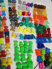 HUGE 160+PC CRAZY BONE LOT W/BAG&CAGE*RARES INCLUDED* EUC