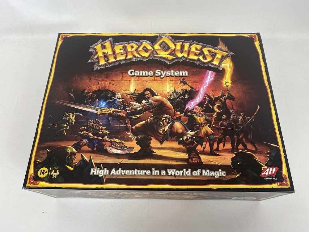 HeroQuest Hero Quest Avalon Hill Board Game System 2021
