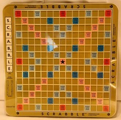 1989 Deluxe Scrabble Game Complete in Very Good Condition FREE SHIPPING