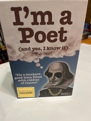 New “I’m a Poet (and yes, I know it)” Game for Ages 12+ by Good Game