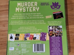 Host Your Own Murder Mystery game, Murder at Mardi Gras theme, up to 13 players