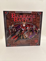 Barrage Battle Board Game Strategy MK Games 2016 Complete