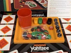Vintage 1990’s Retro 1991 Yahtzee Showdown Dice Board Game Milton Bradley #4202