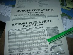 Victory Wargame Across 5 Aprils Bagged Complete ACW 1992