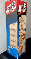 Vtg 1995 Jenga Classic Block Stacking Game Hardwood Milton Bradley 8+ USA Sealed