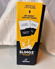 Slingz Party Game Blue Orange Fast-Paced Family Category Game 2-7 Players NEW
