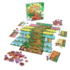 Scurry Up Board Game Uncommons Publishing UP-2025-002V1-EN Squirrel Family Fast
