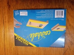 Hasbro Coinhole Game Tabletop Coin Bouncing Cornhole Party Quarter Drinking Game