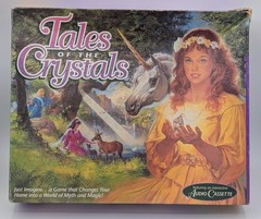 Tales of the Crystals Board Game 1993 Milton Bradley Almost Complete Vintage HTF