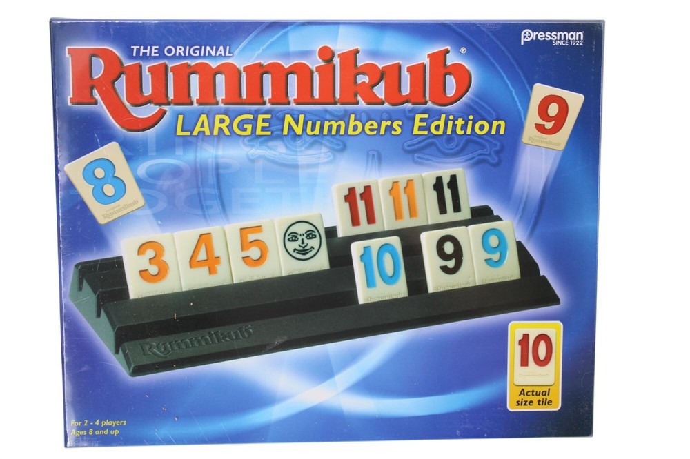 Rummikub Large Numbers Edition SEALED 94578