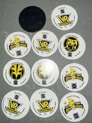 VINTAGE 1990s Lot of 104 POISON Skull Bones Pogs Slammer Whammers Milk Caps