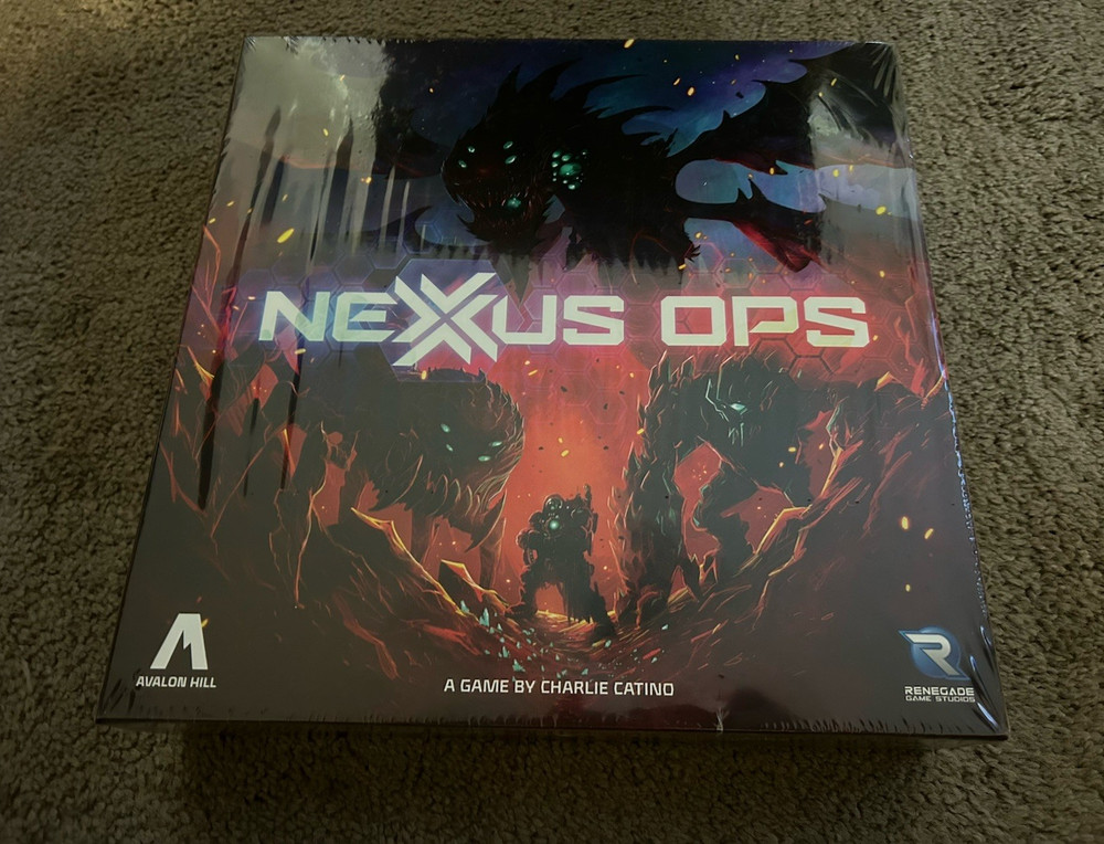 Renegade Game Studios Nexus Ops Strategy Board Game Sealed Complete 2+ 14+