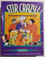 Stir Crazy! Sane Way to Entertain! Oriental Dinner Party Game New Sealed