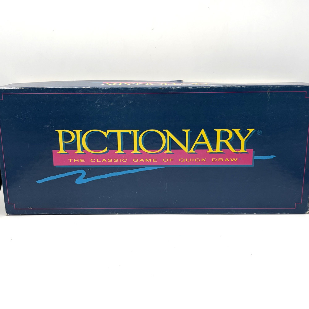 Pictionary Updated For The 90’s Classic Board Game from 1993 COMPLETE