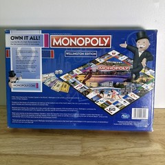 Monopoly Wellington Edition New Zealand Board Game *Factory Sealed*