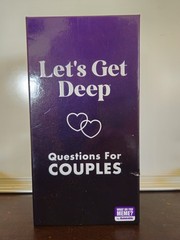 Lets Get Deep Questions For Couples Game Card Game For Date Night