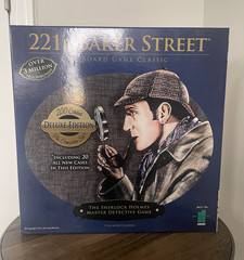 Hansen 221B Baker Street Deluxe Edition Mystery Board Game 2+ Players Ages 14+