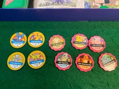 1999 POKEMON MASTER TRAINER board game. Only Missing 1 pink chip. (Tentacool)