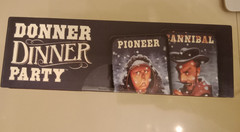 Donner Dinner Party -A Rowdy Game of Frontier Cannibalism! Board Game New In Box