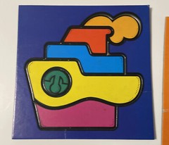 Vintage “Girocolor” Puzzle Game By Diset – Ages 3 to 8 – Complete!