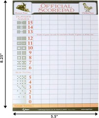 Compact Score Pad Set for Mexican Train & Chicken Foot – Ideal for Family Fun