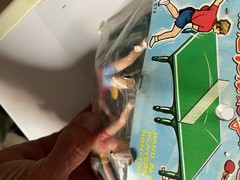 Table Tennis Game Vintage New Old Stock Made in Hong Kong. Hand Painted